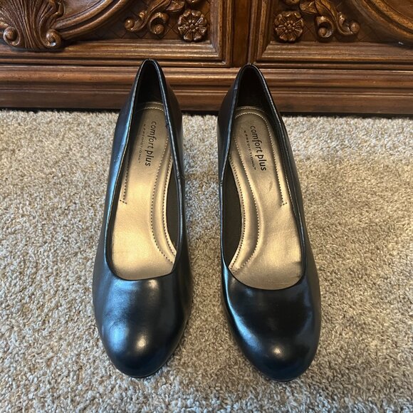 Comfort Plus by Predictions Black Heels Women's Size 12 - Picture 5 of 8